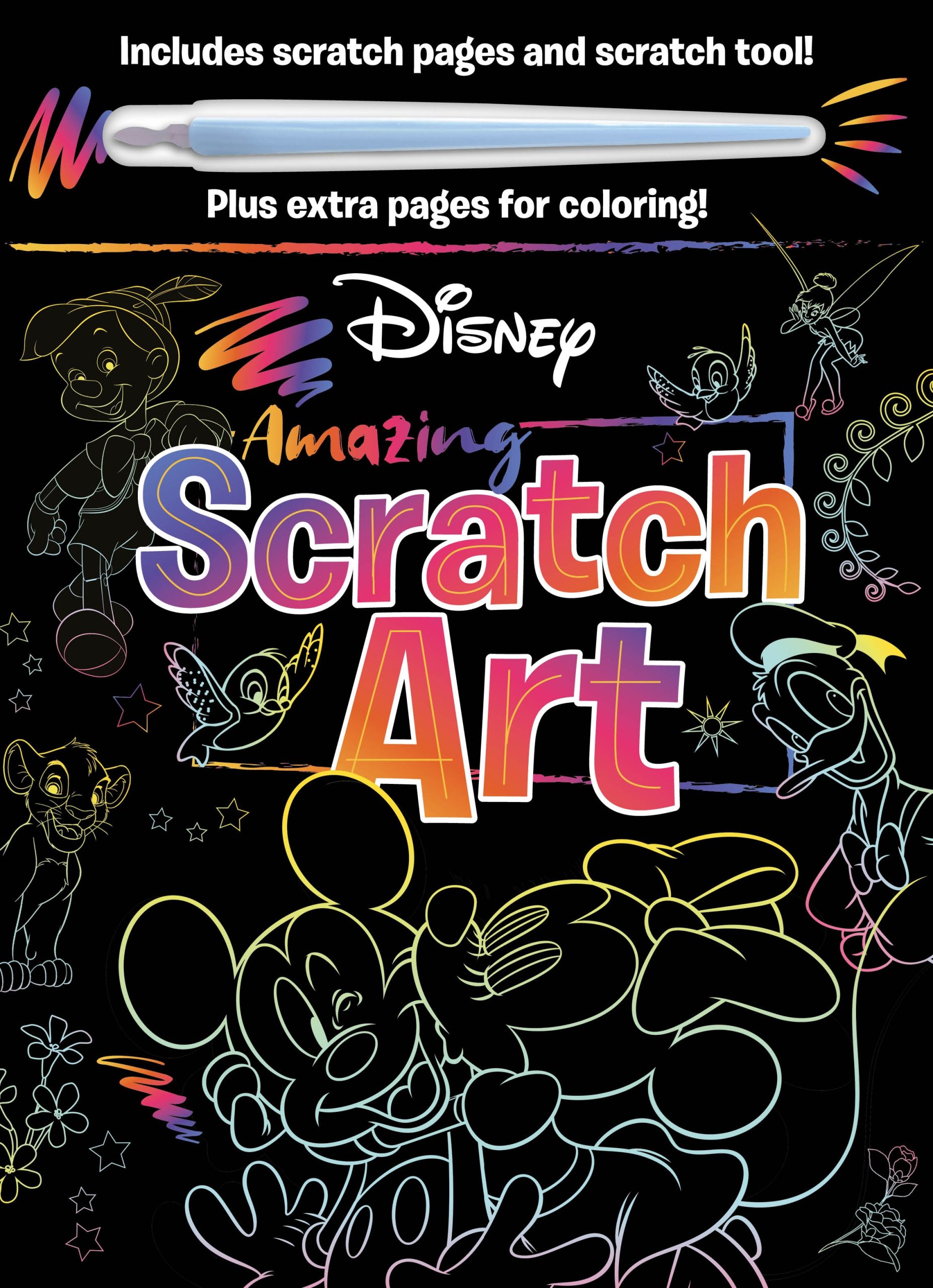 Disney: Amazing Scratch Art – Igloo Books